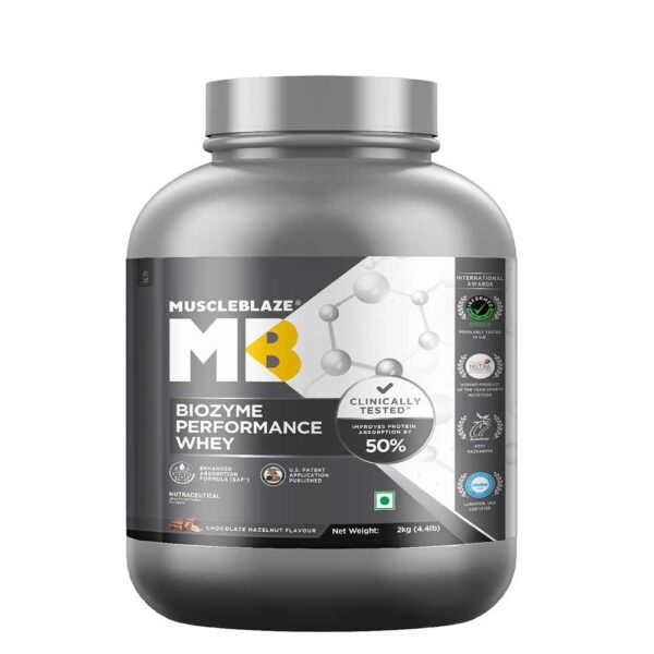 MuscleBlaze Biozyme Performance Whey, 2 kg (4.4 lb), Rich Chocolate - Image 2