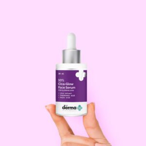 The Derma Co 10% Cica Glow Face Serum with Tranexamic Acid