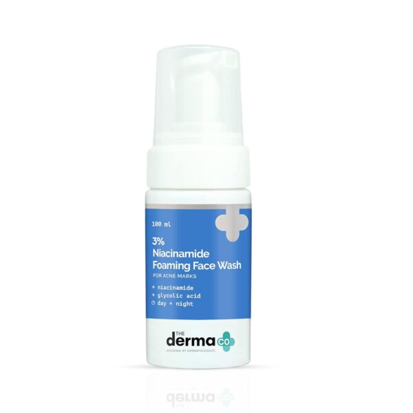 The Derma Co 3% Niacinamide Foaming Face Wash for Acne Marks - 100 ml - Image 3