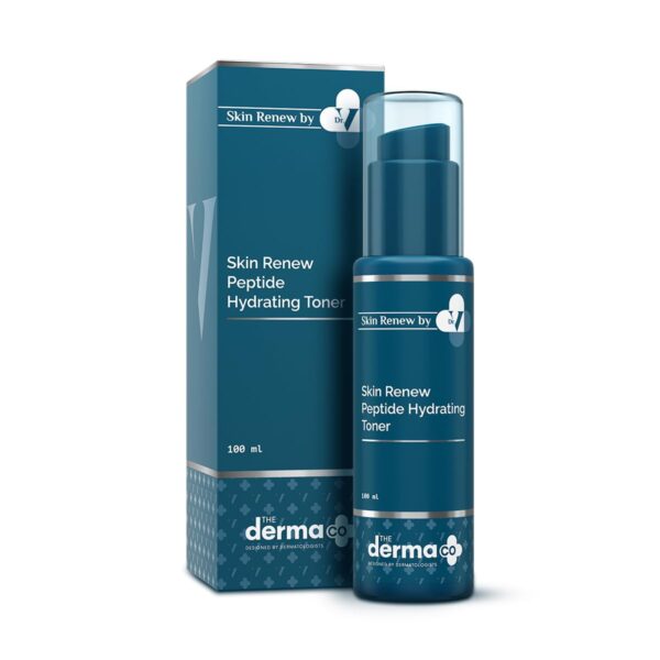 The Derma Co . X Dr.V Skin Renew Abc Peptide Exfoliator Serum With Mandelic Acid,Lactic Acid,And Peptides-30Ml