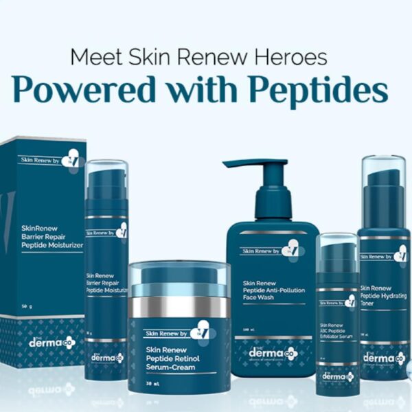 The Derma Co. x Dr.V Skin Renew Barrier Repair Peptide Moisturizer - Image 8