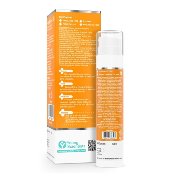 The Derma Co C-Cinamide Sunscreen Aqua Gel SPF 50 PA++++ - Image 2