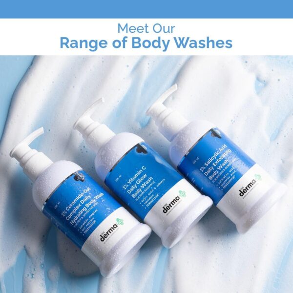 The Derma Co 1% Kojic Acid Daily Brightening Body Wash - 250ML - Image 2