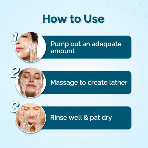 The Derma Co. X Dr.V Skin Renew Peptide Anti-Pollution Face Wash With Peptides & Niacinamide-100ML - Image 7