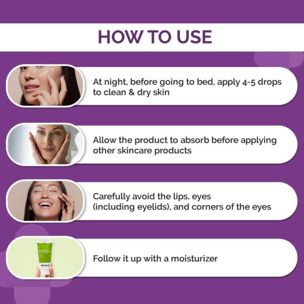 The Derma Co 0.3% Retinol Serum - 30ml - Image 4