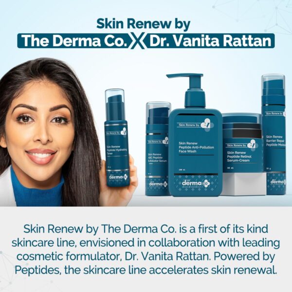 The Derma Co. x Dr.V Skin Renew Barrier Repair Peptide Moisturizer - Image 7