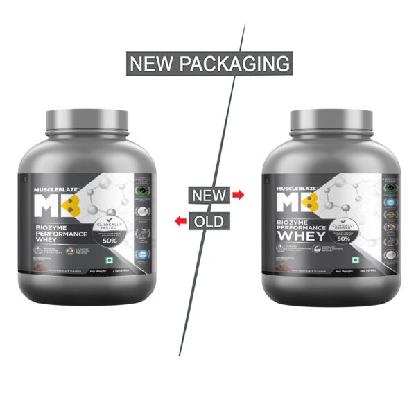 MuscleBlaze Biozyme Performance Whey Protein 2 kg (4.4 lb) Magical Mango - Image 8
