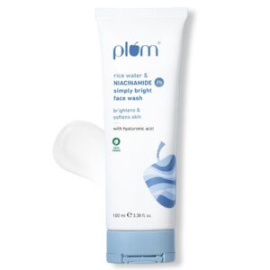 Plum 2% Niacinamide & Rice Water Face Wash 100ML